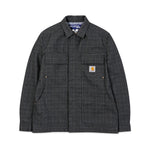 Junya Watanabe Carhartt Grey Check Jacket front 1
