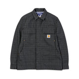 Junya Watanabe Carhartt Grey Check Jacket front 1