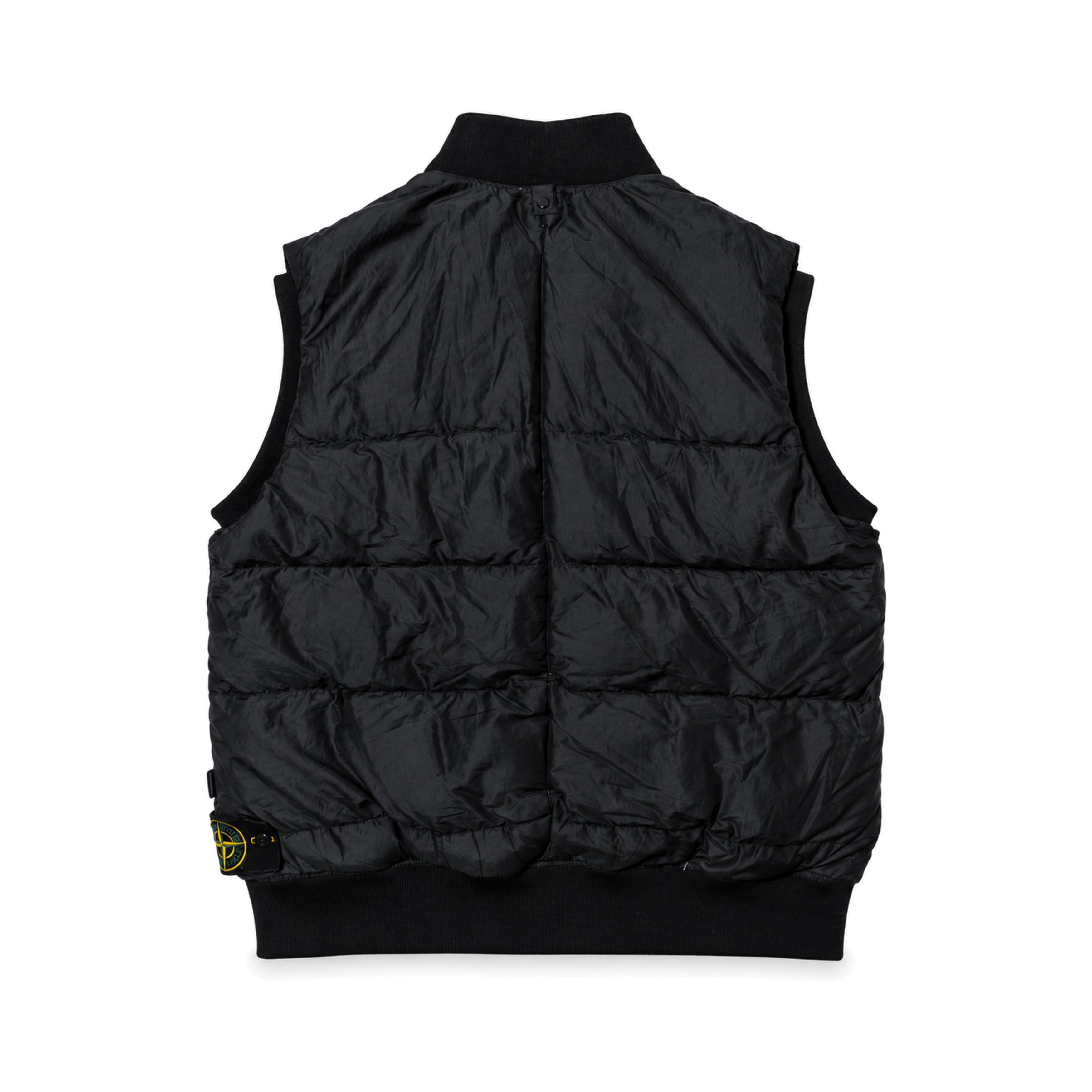 Stone Island Black Vest back