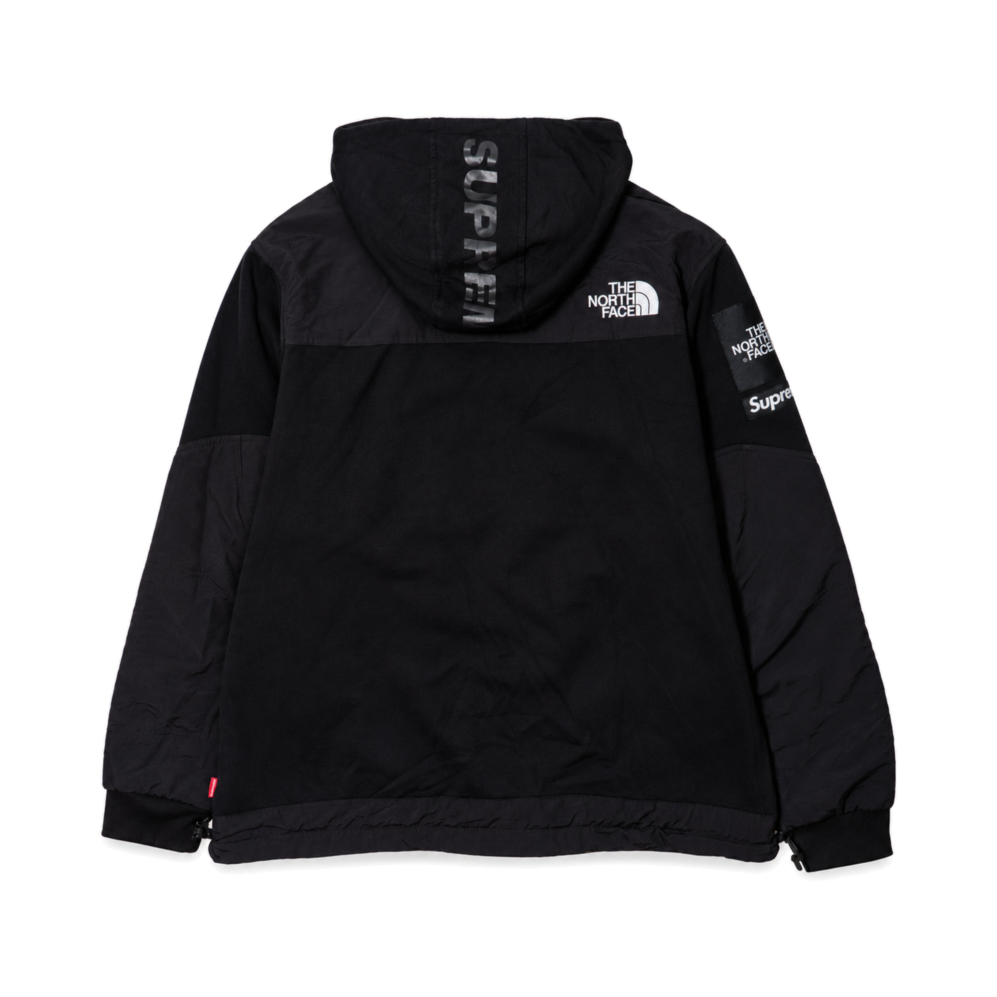 Supreme The North Face Black Hooded Jacket back
