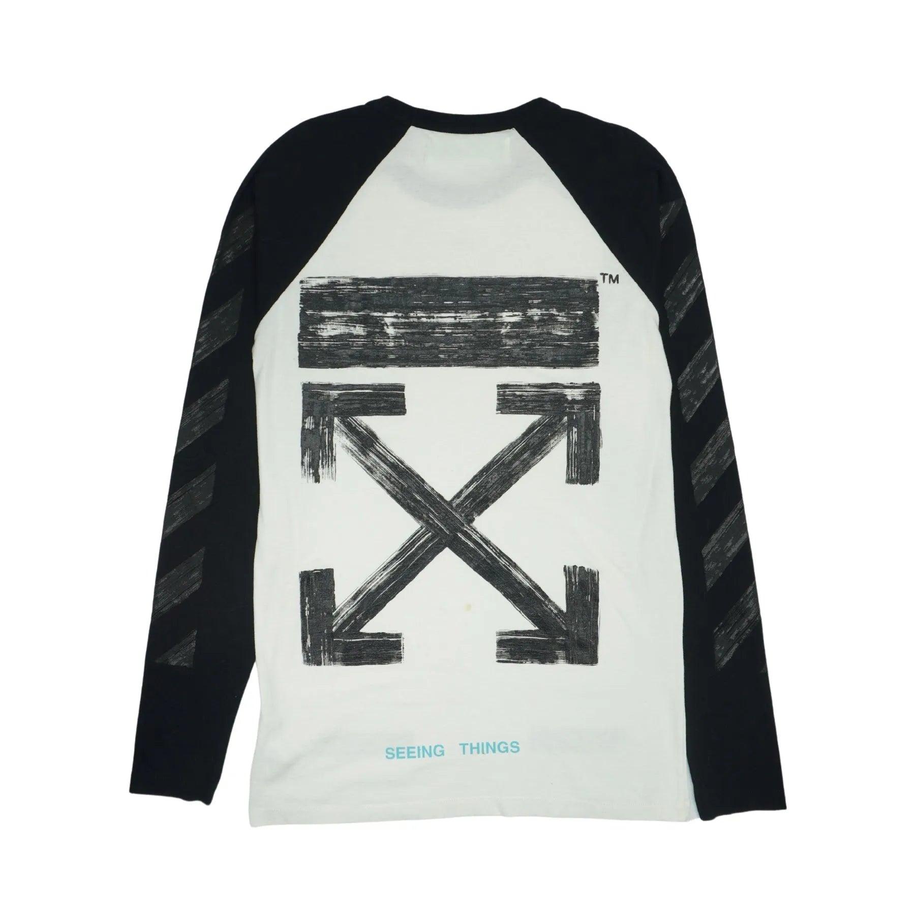 Off-White Long-Sleeve Top - Women's M - Fashionably Yours