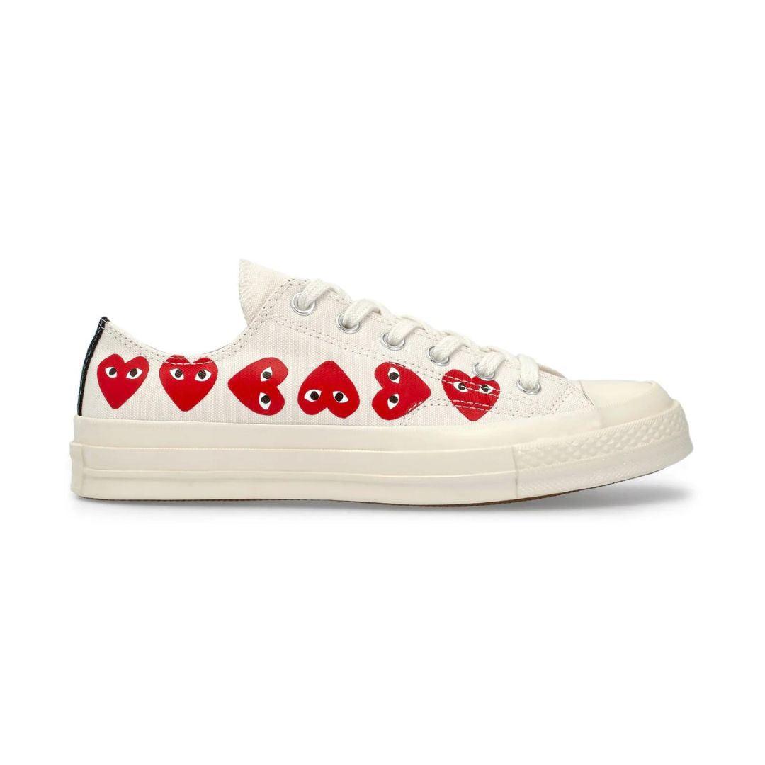Play Comme Des Garcons x Converse Sneakers - Men's 8 - Fashionably Yours