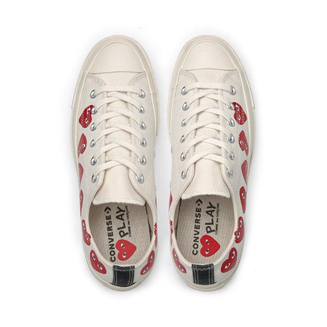 Play Comme Des Garcons x Converse Sneakers - Men's 8 - Fashionably Yours