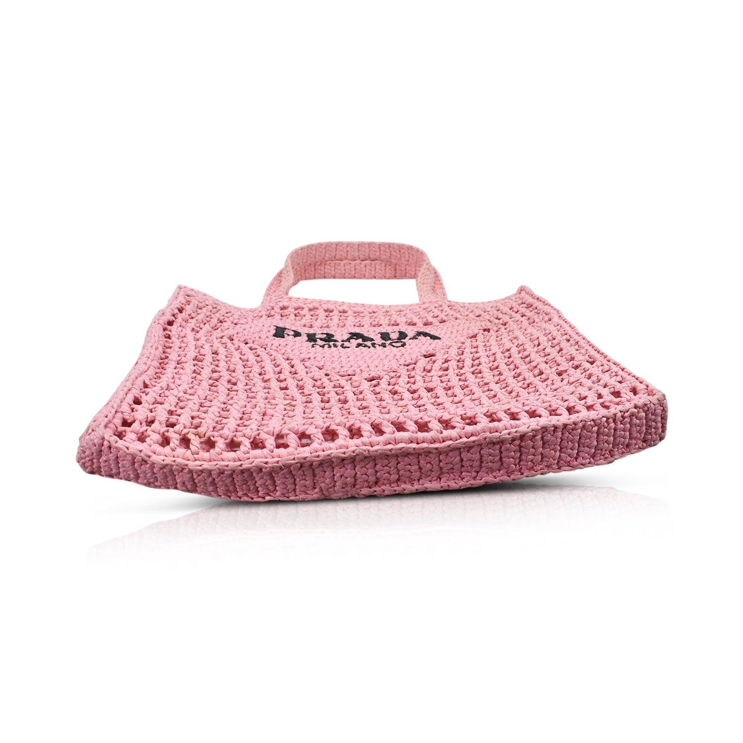 Prada Crochet Tote - Fashionably Yours