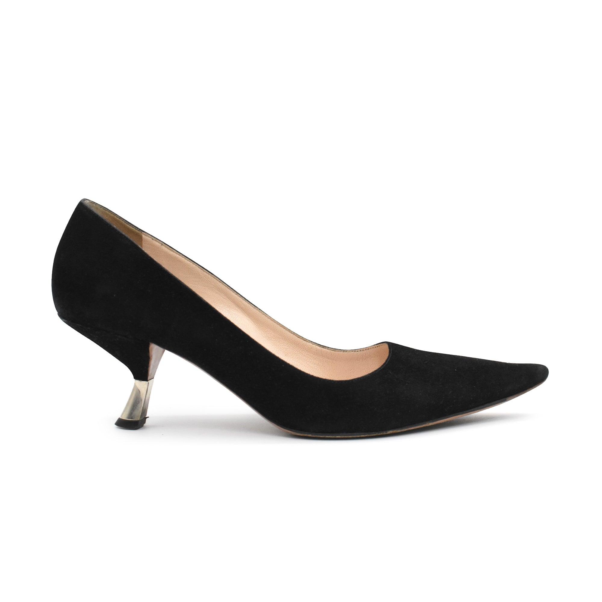 Prada Kitten Heels - Women's 35.5 - Fashionably Yours
