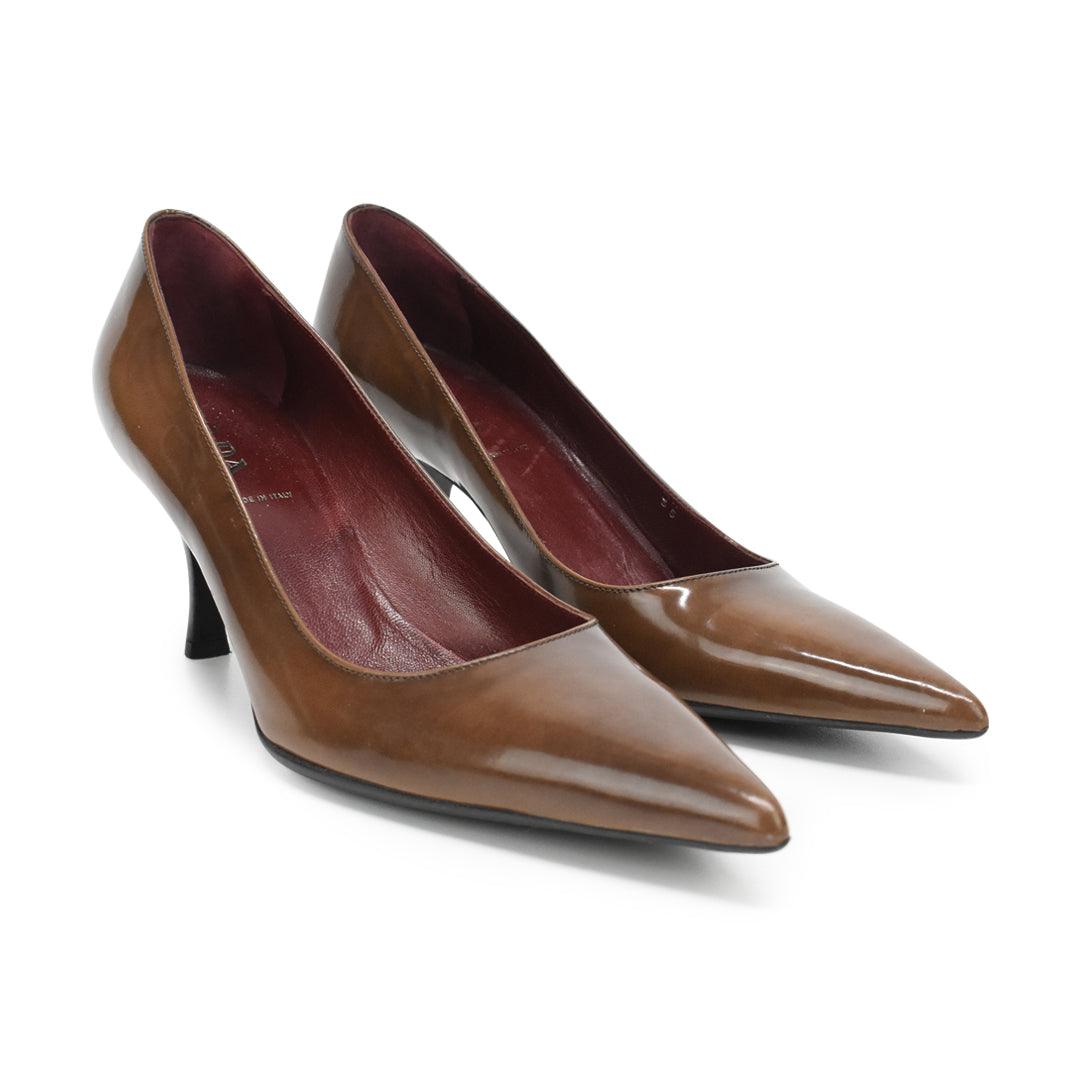 Prada Kitten Heels - Women's 35 - Fashionably Yours
