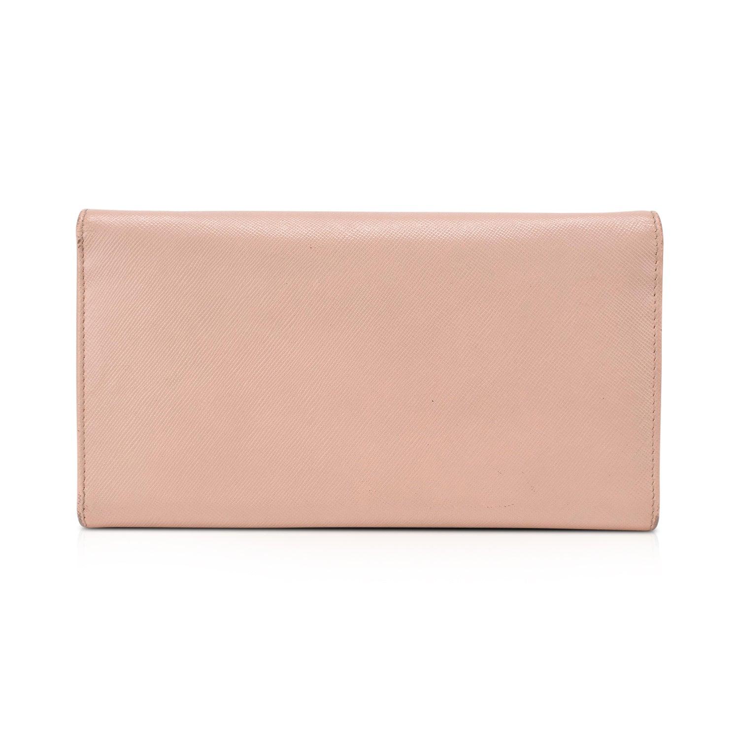 Prada pink clearance wallet on chain