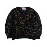 Valentino black embellished sweater front