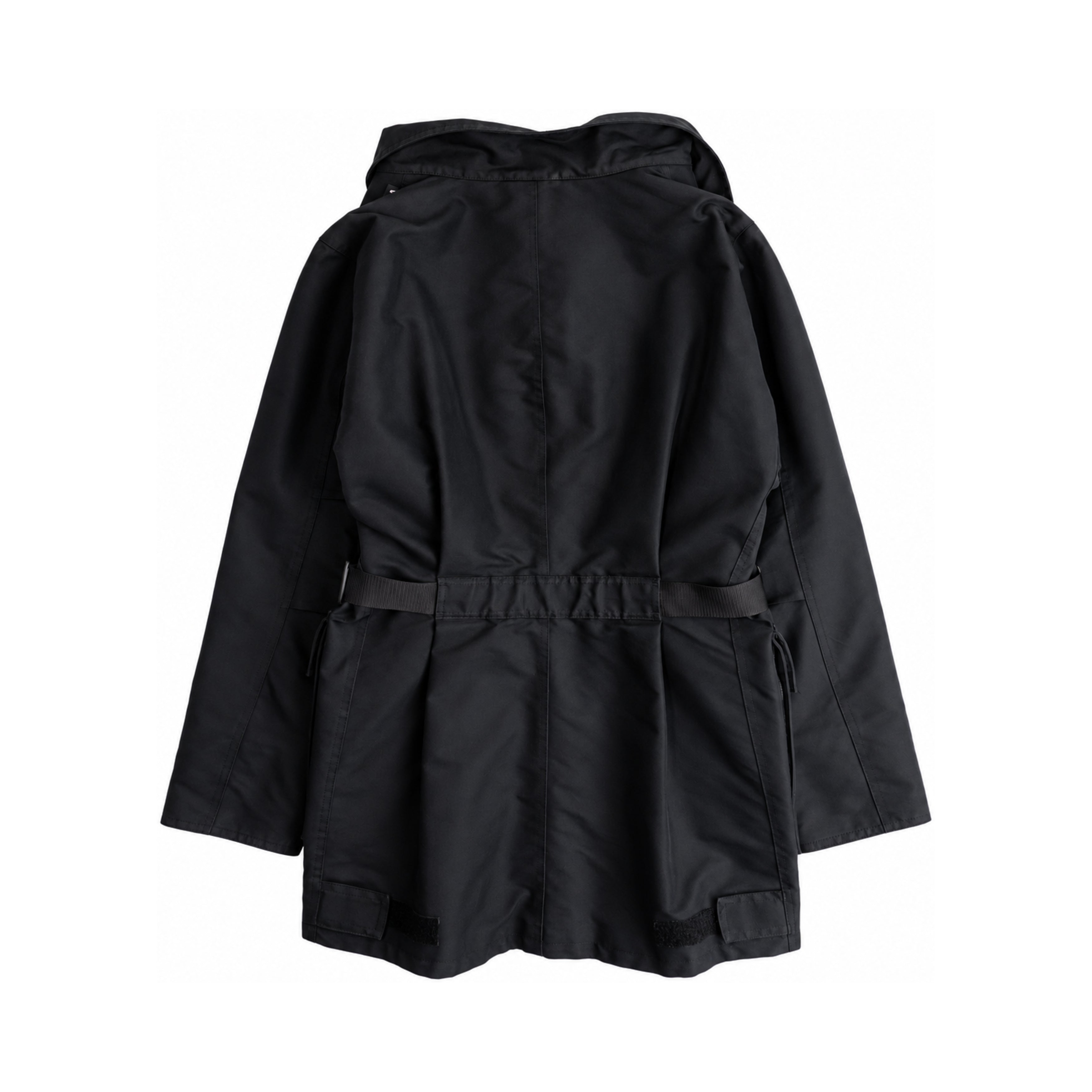 Balenciaga black parka back