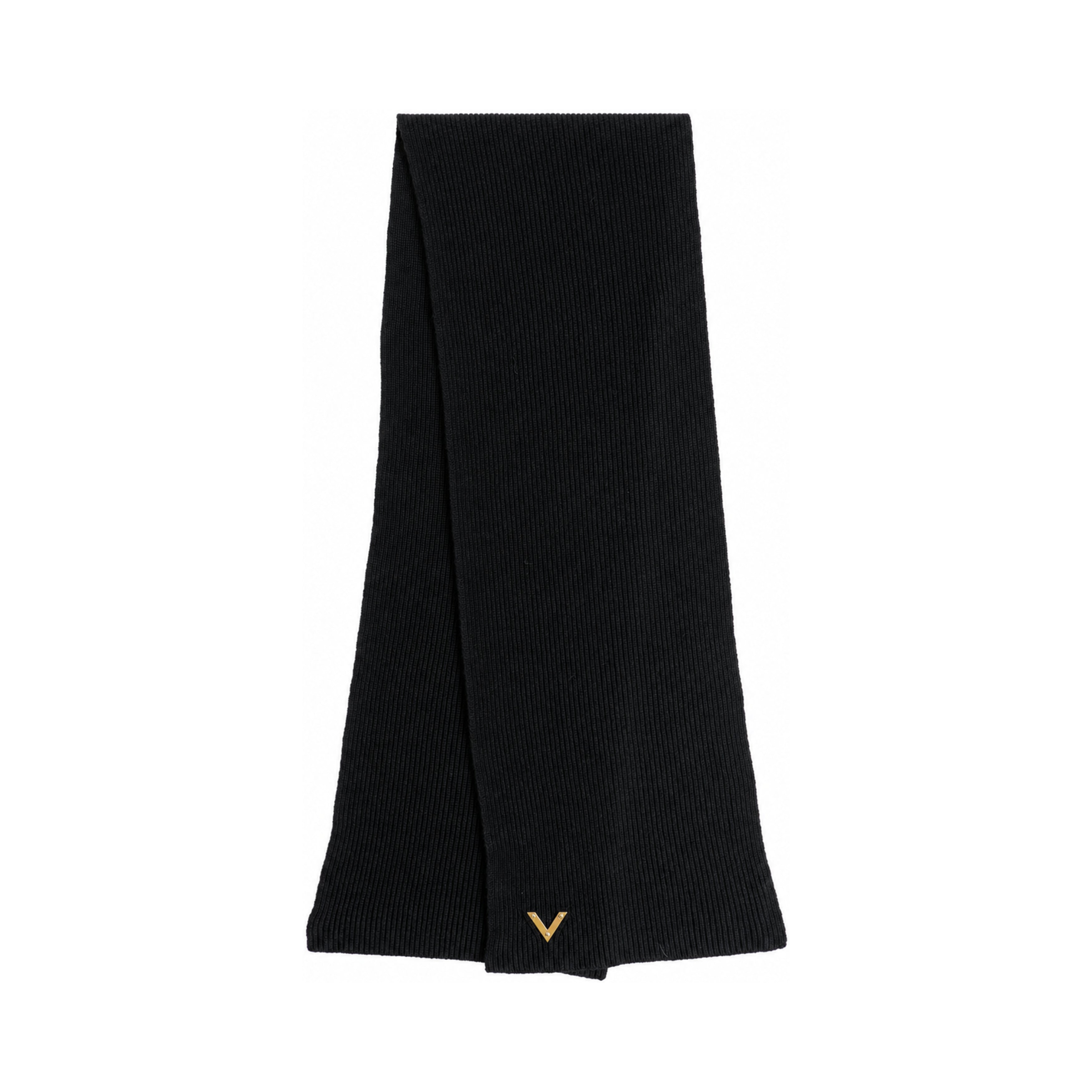 Valentino black scarf front