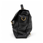 Mulberry black satchel bag 04 right side