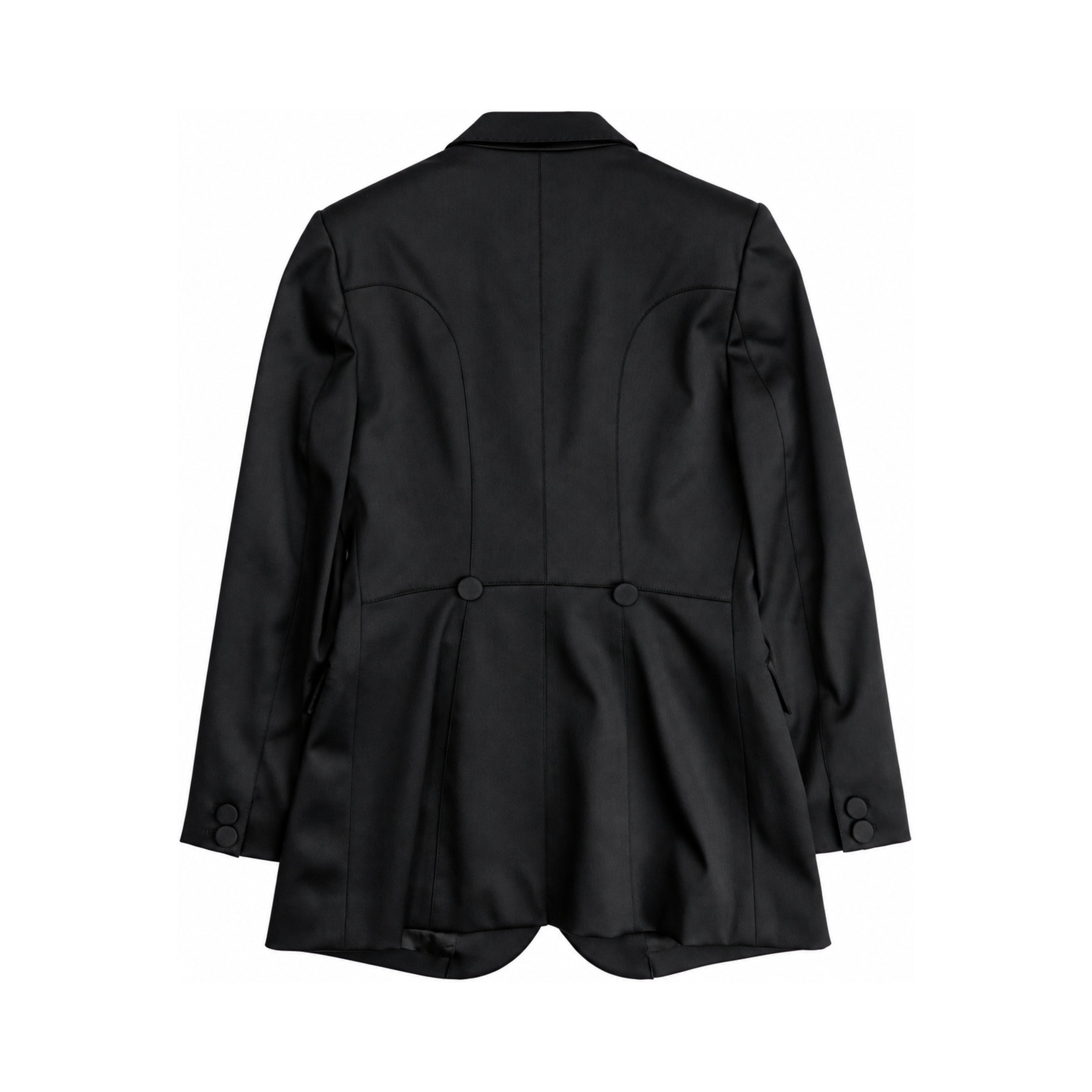 Burberry black blazer back
