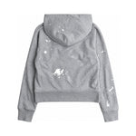 Helmut Lang grey hoodie back