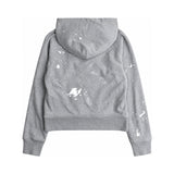 Helmut Lang grey hoodie back