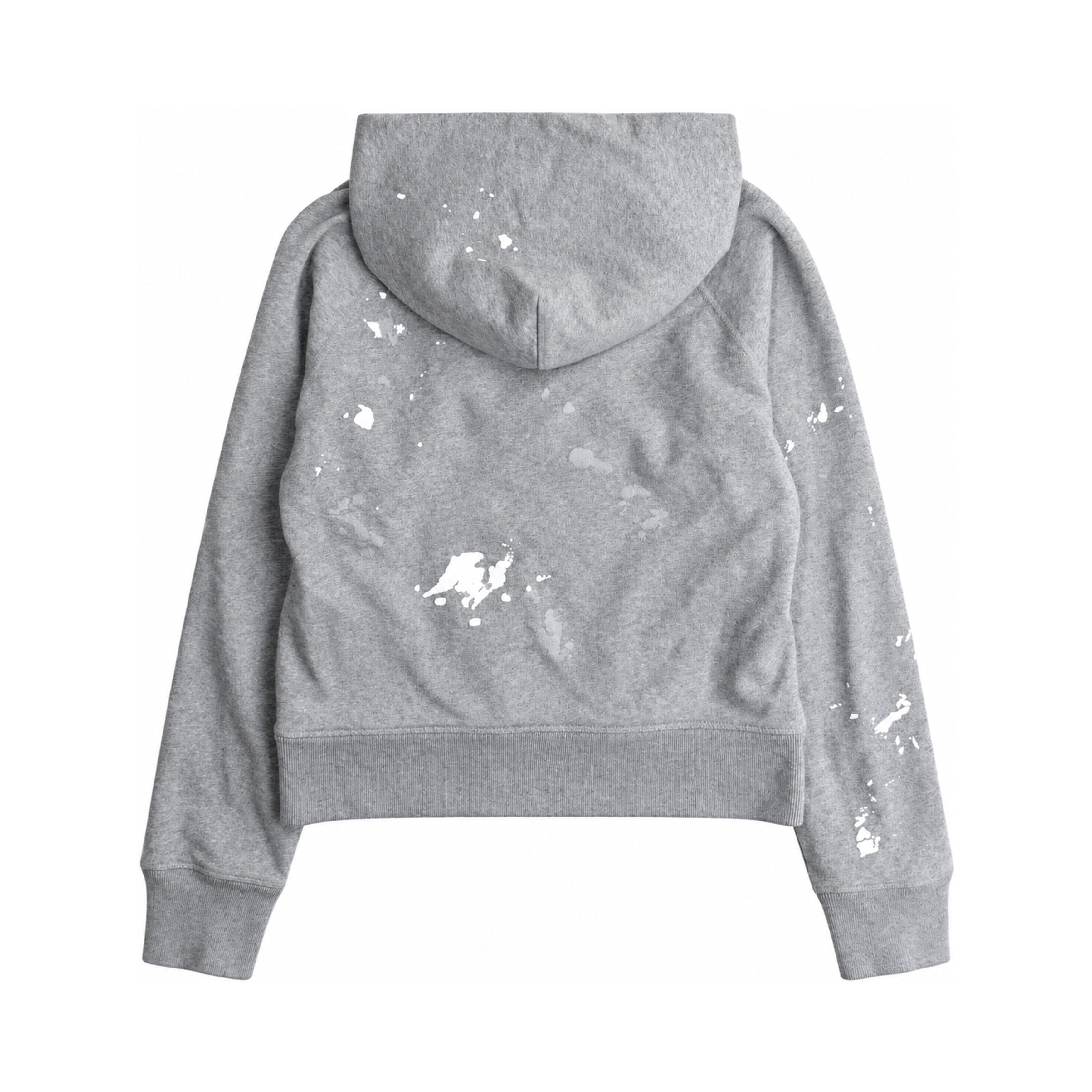 Helmut Lang grey hoodie back