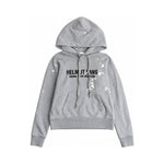 Helmut Lang grey hoodie front