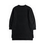 Fendi black sweatshirt dress back