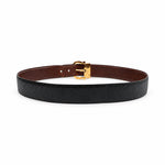 Ferragamo black belt back