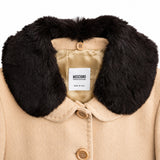 Moschino Cheap and Chic cream jacket label detail