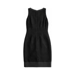 Fendi black sleeveless dress back