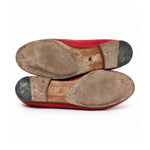 Gucci red leather horsebit loafers 05 soles