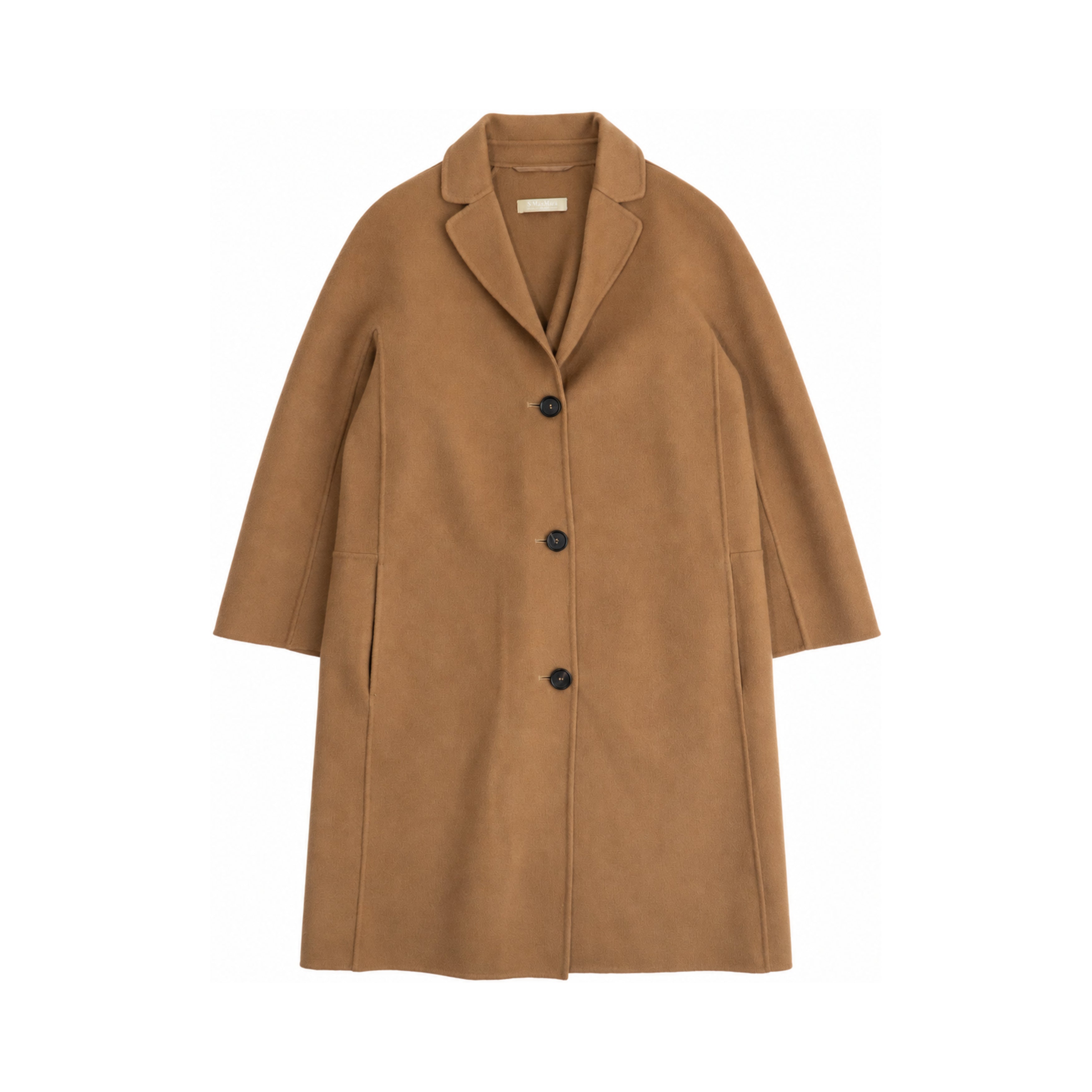 S Max Mara camel coat front