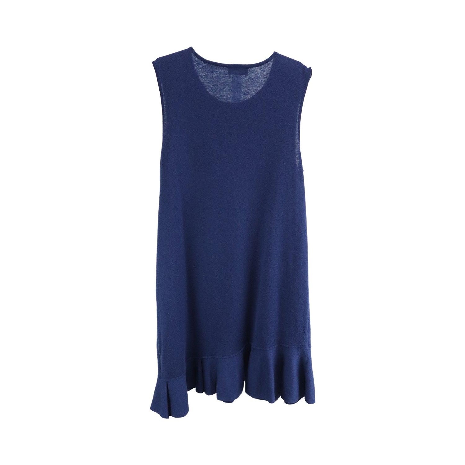 Red valentino navy dress top