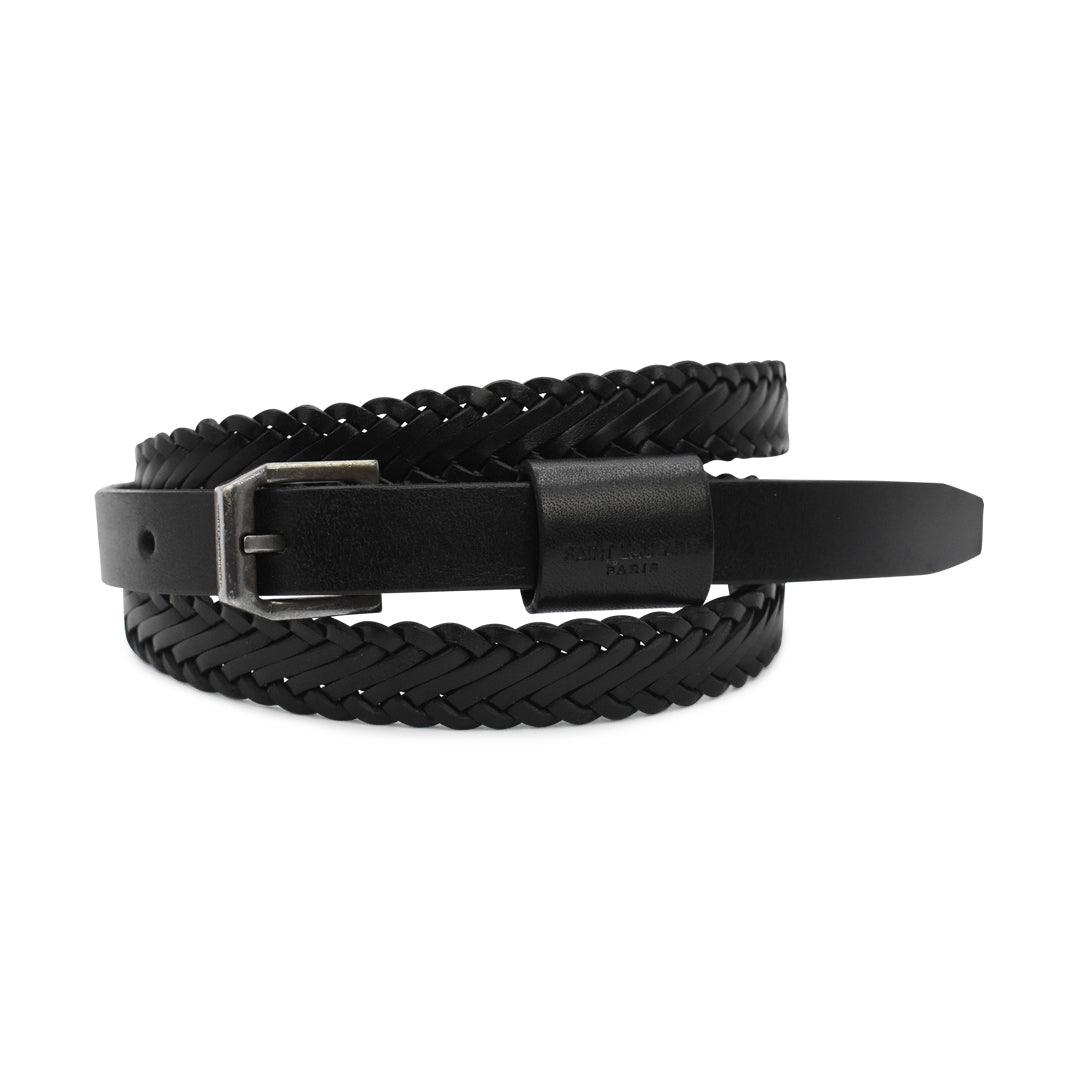 Saint Laurent Braided Belt - Fashionably Yours