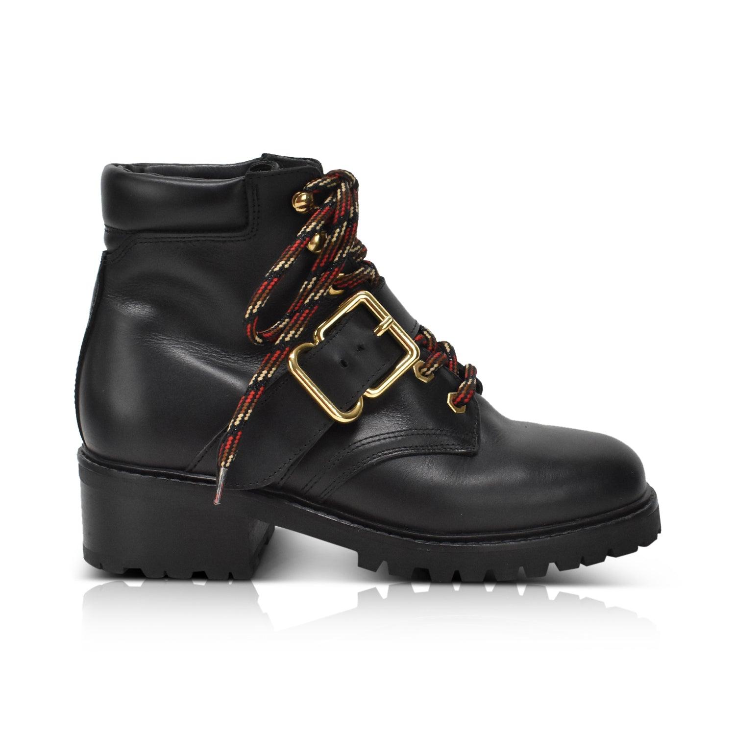 Sandro Combat Boots - Women's 40 - Fashionably Yours