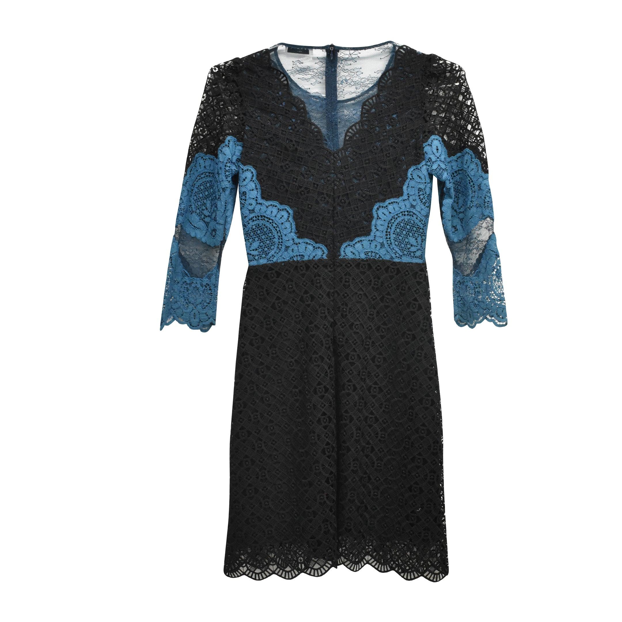 Sandro Lace Dress - Women's 34 - Fashionably Yours