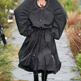 Marine Serre 'Maree Noir SS20' Patent Boots - Women's 38