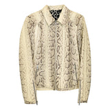 Snakeskin Jacket - 42 - Fashionably Yours