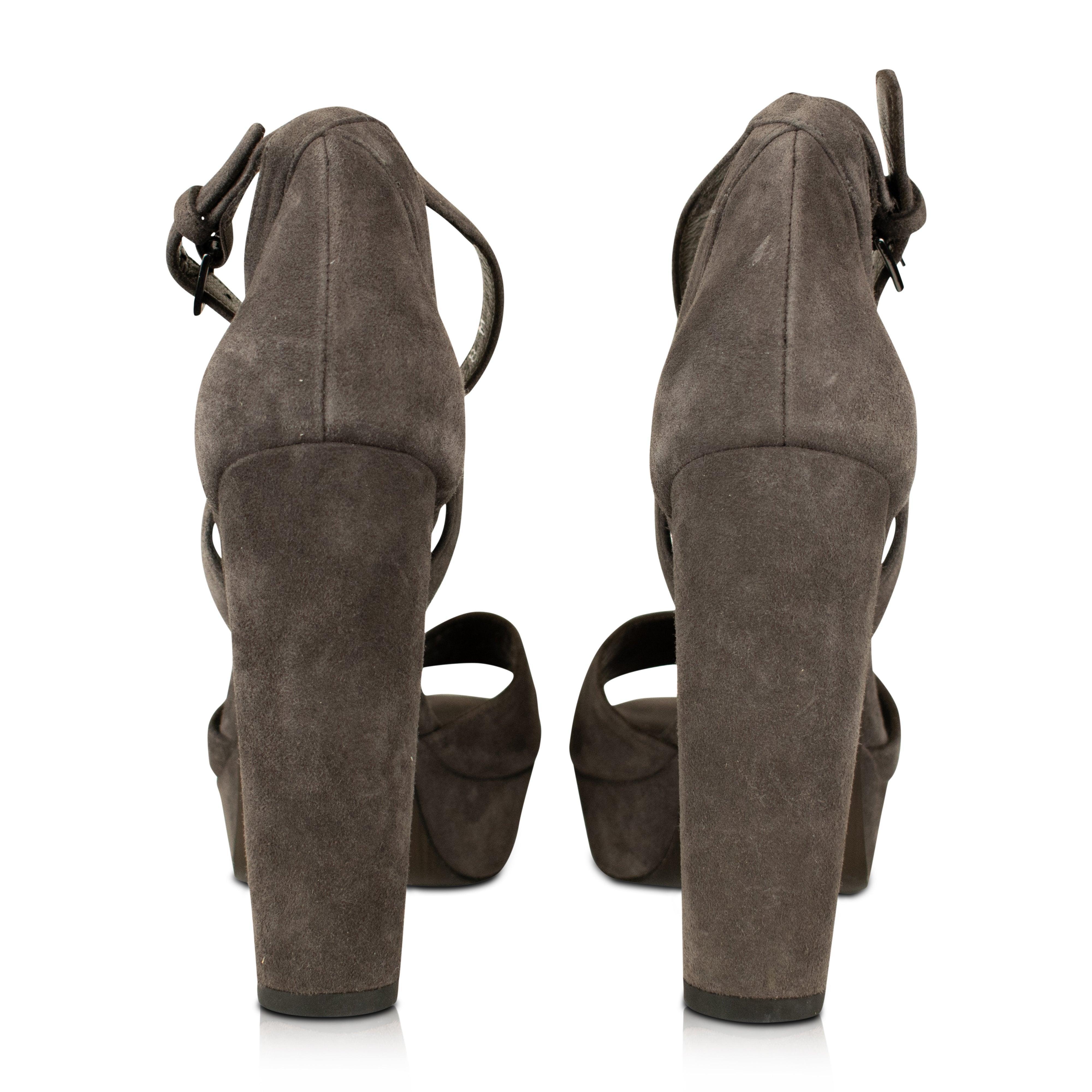 Stuart Weitzman Platform Sandals - 8 - Fashionably Yours