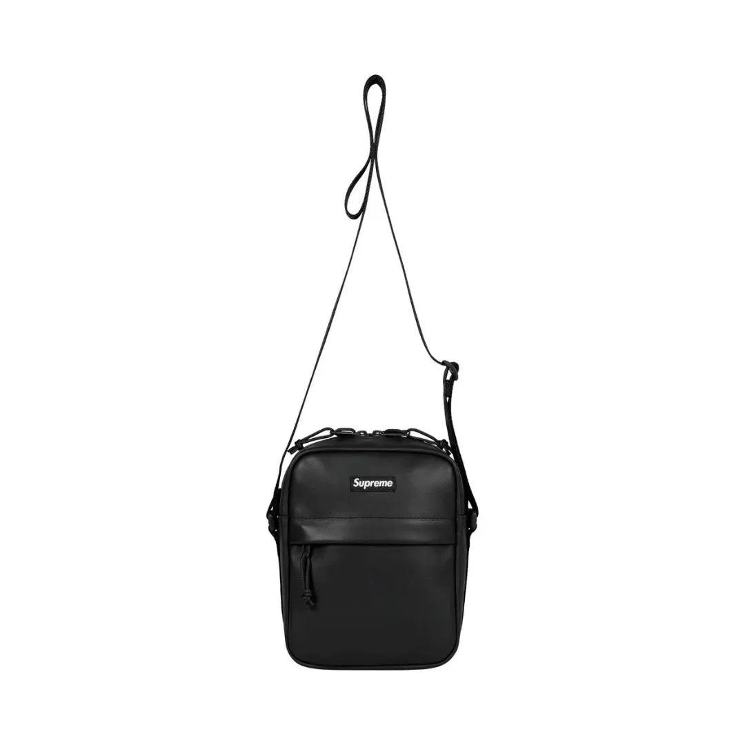 Supreme side bag black discount