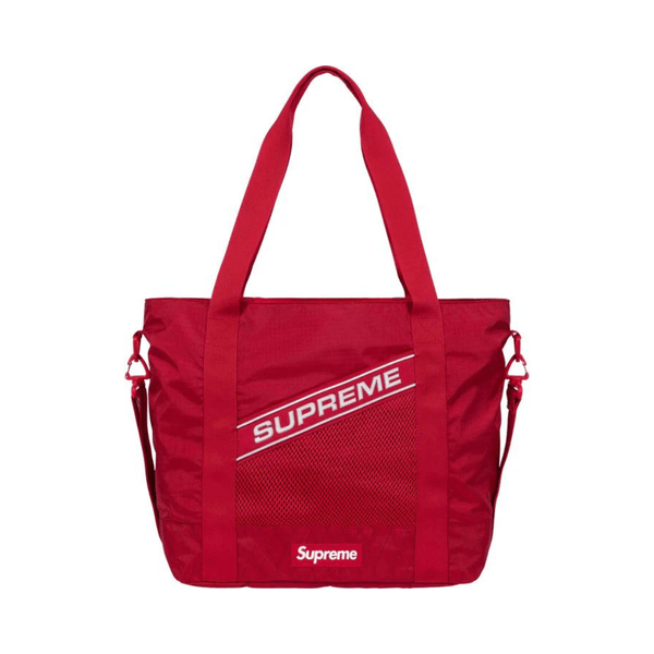Supreme tote bag red store