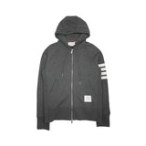 Thom Browne Zip-Up Hoodie - Men's 5 - Fashionably Yours