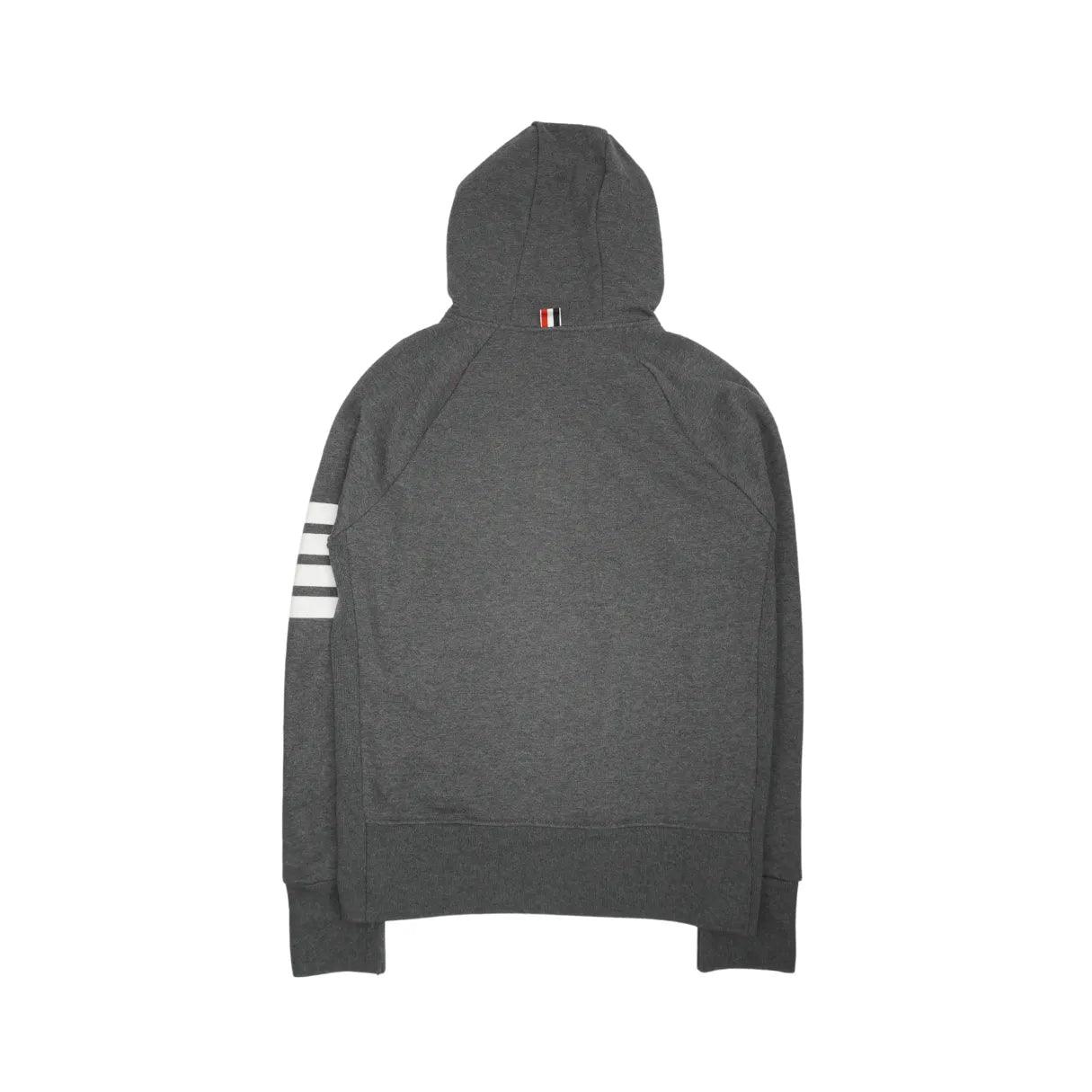 Thom Browne Zip-Up Hoodie - Men's 5 - Fashionably Yours