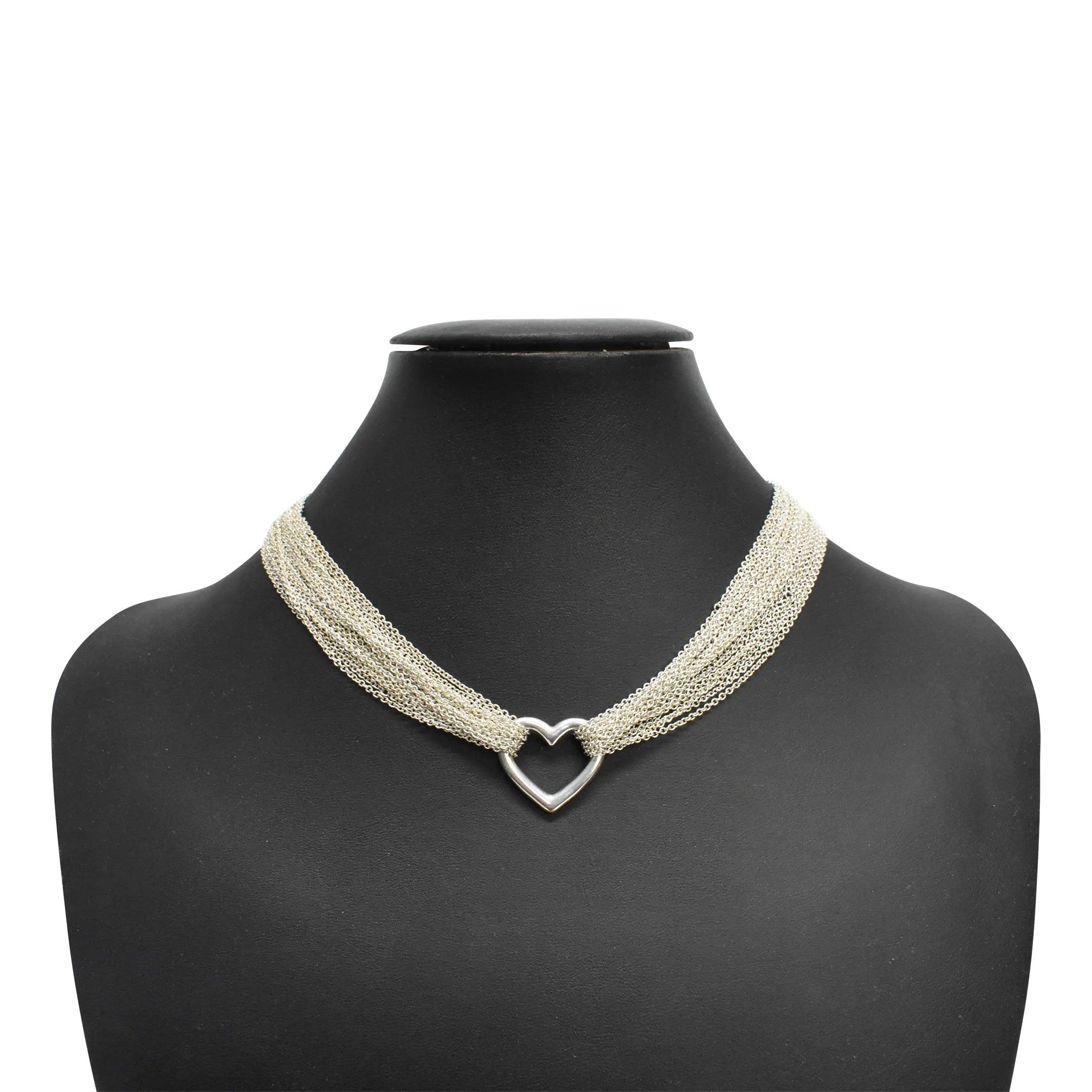 Tiffany & Co. Open Heart Necklace - Fashionably Yours
