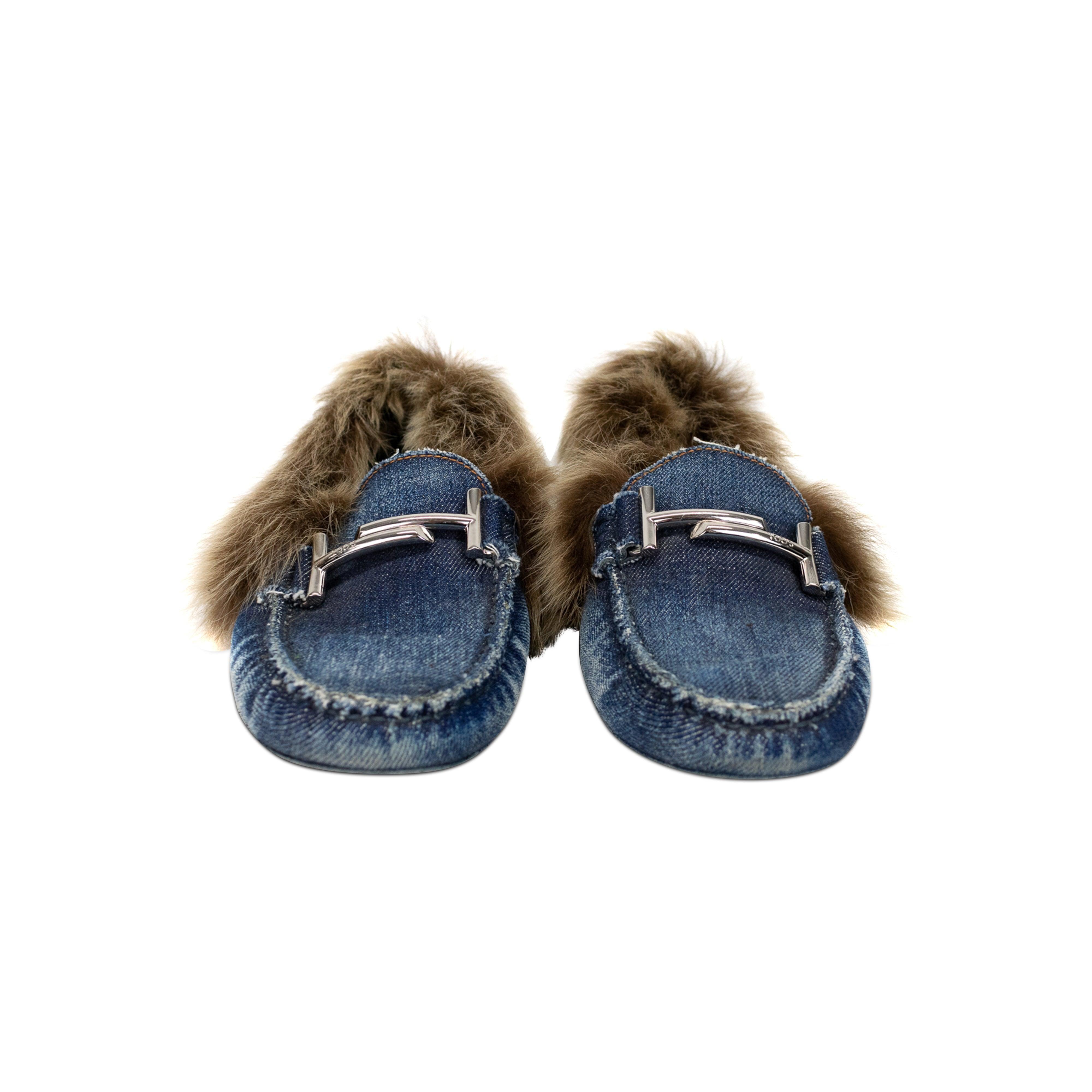 Tods hot sale baby loafers