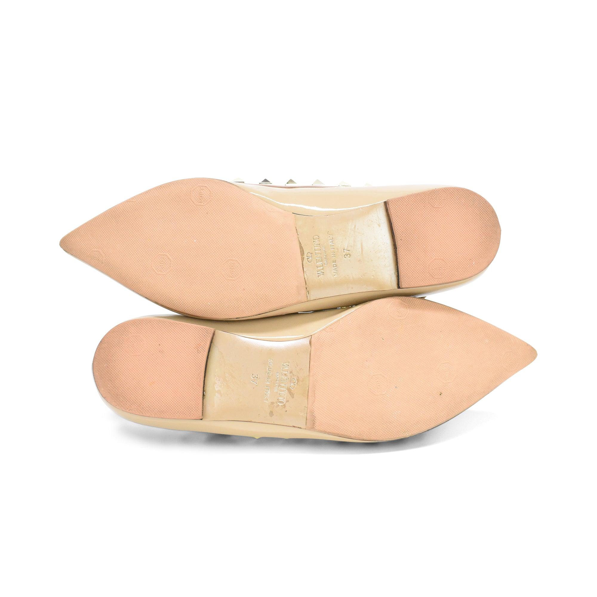 Valentino Flats - Women's 37 - Fashionably Yours