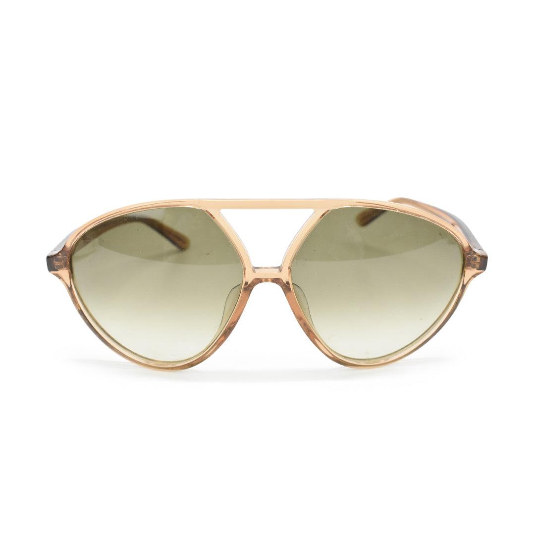 Valentino Rounded Aviator Sunglasses - Fashionably Yours