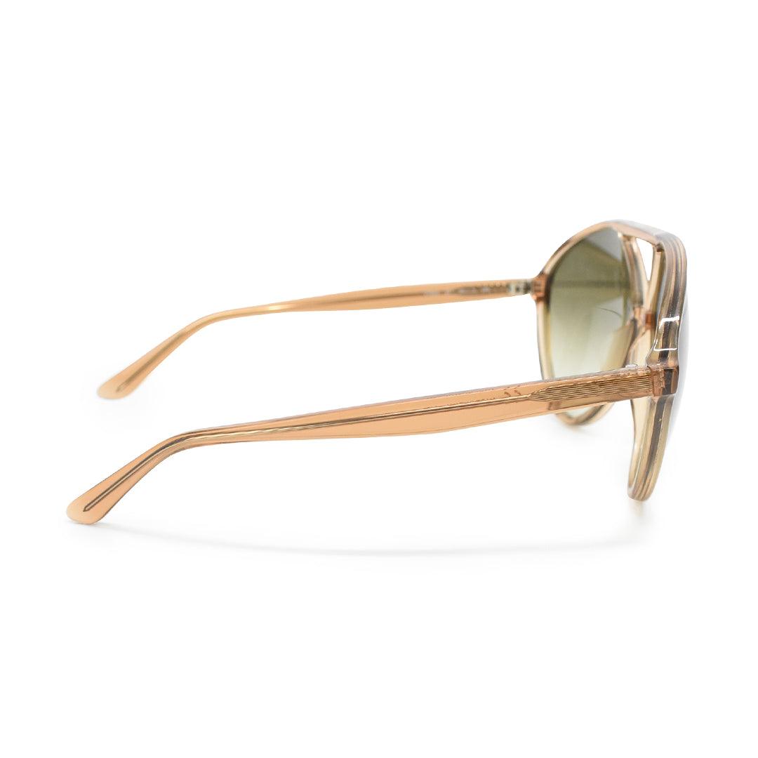 Valentino Rounded Aviator Sunglasses - Fashionably Yours