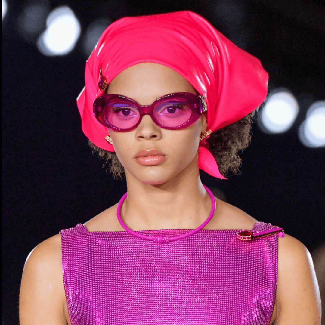 Versace Latex Head Wrap - Fashionably Yours