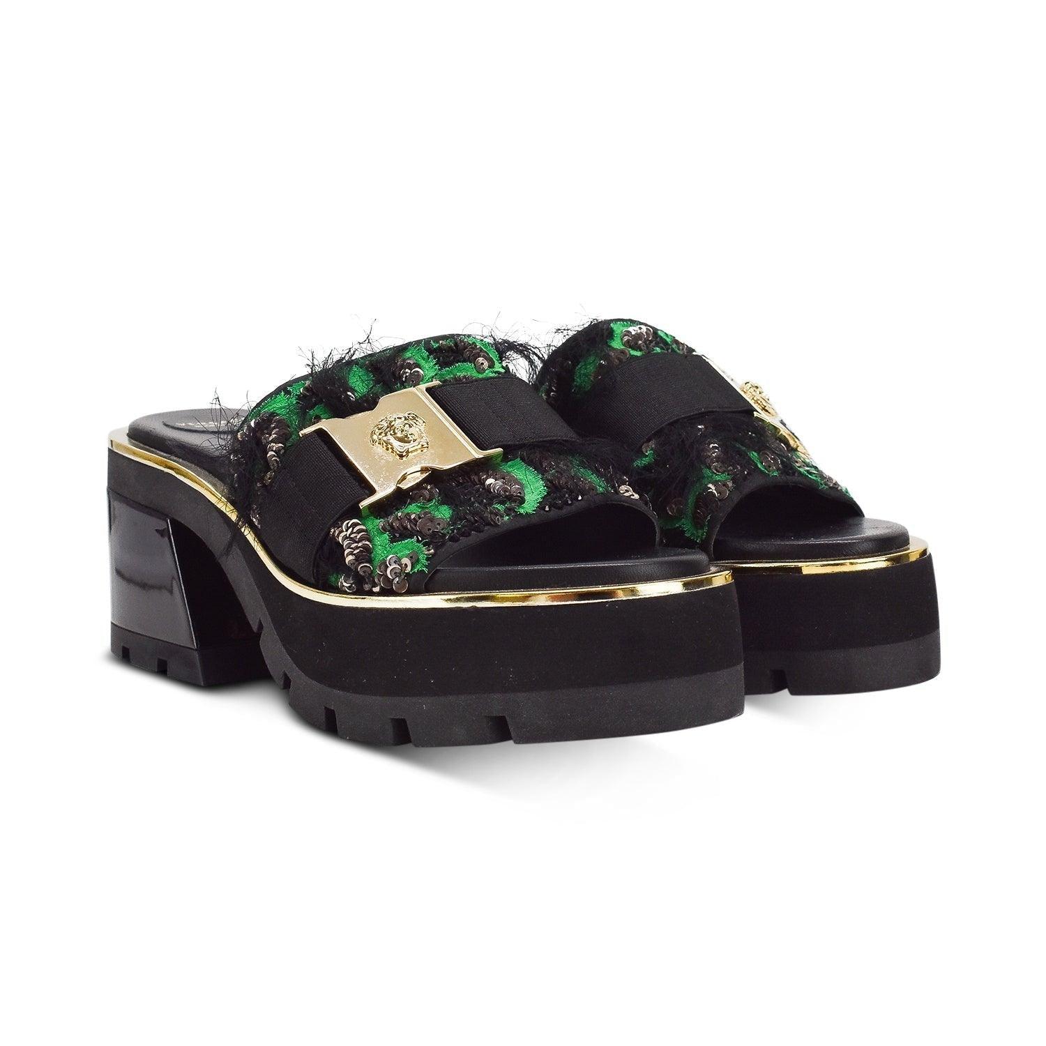 Versace mules hot sale