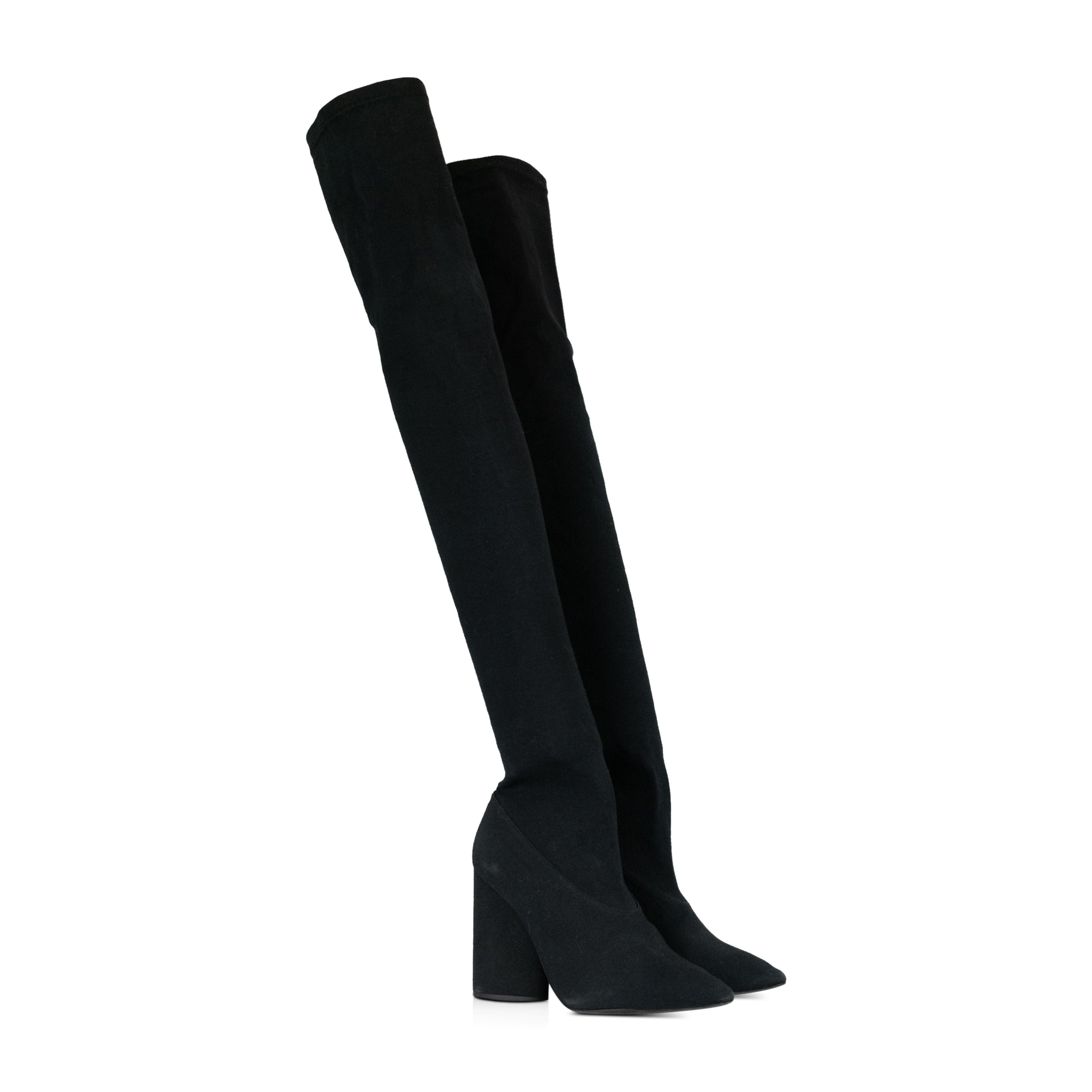 Yeezy thigh sale high boots