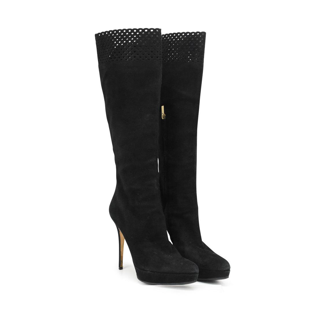 Yves Saint Laurent Stiletto Boots - Women's 40 - Fashionably Yours