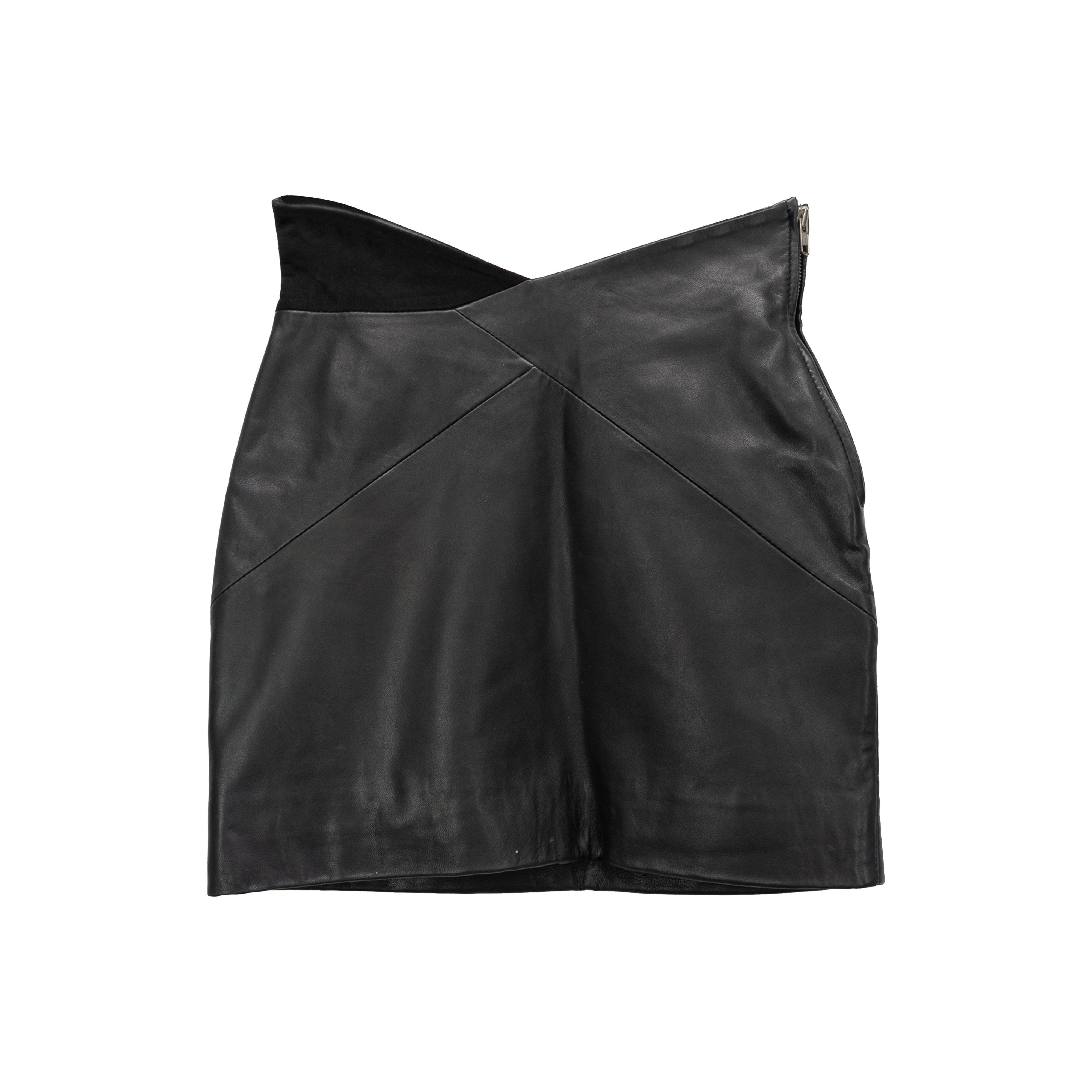 Gestuz Leather Skirt - Women's 36 - Fashionably Yours