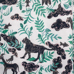 SALONI White/Green Size 8 Dresses - Fashionably Yours