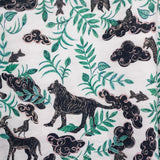 SALONI White/Green Size 8 Dresses - Fashionably Yours